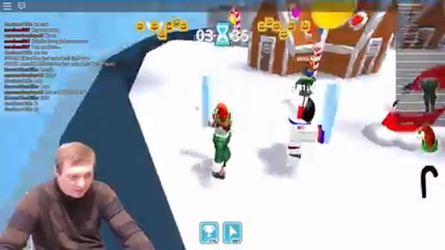 В Гостях у Деда Мороза Roblox Новые приключения героя детский летсплей в сказочной стране Каталекс смотреть онлайн