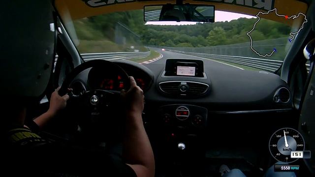 Vuelta nurburgring clio sport смотреть онлайн