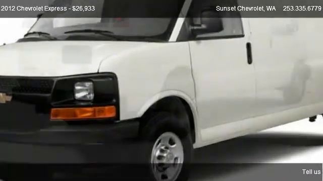 2012 Chevrolet Express 2500 1WT - for sale in We Are Trucks!!, WA 98390 смотреть онлайн