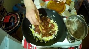 Wok лапша ЯкиСоба. Рецепт.