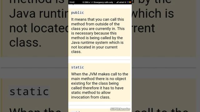 Why main method is public static void main( String смотреть онлайн