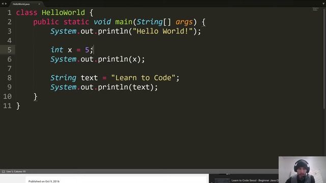 Learn to Code Seoul - Beginner Java Class 1 смотреть онлайн