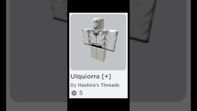 Make Ulquiorra Cifer In Roblox [Bleach] #Shorts смотреть онлайн