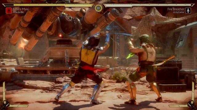 Mortal Kombat 11 Online Beta Scorpion vs. Scorpion смотреть онлайн