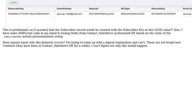 Salesforce: GUID value used as Subscriber Key when sending to a Salesforce Report (2 Solutions!!) смотреть онлайн