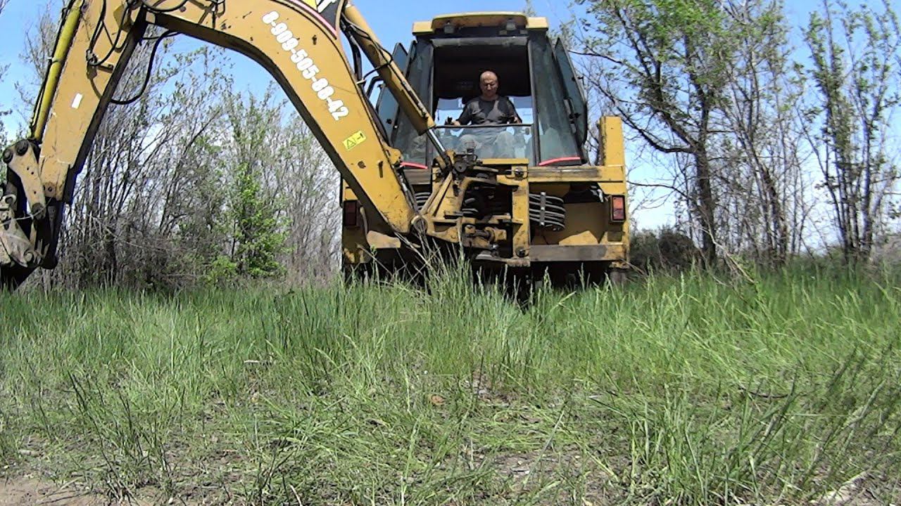 Как передвигать каретку правильно. Экскаватор-погрузчик. смотреть онлайн