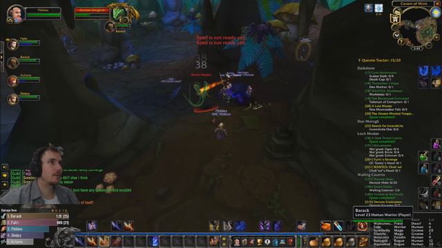 Hardcore Mage Leveling and Wailing Caverns Full Run смотреть онлайн