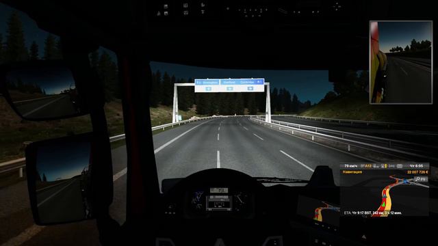 Euro Truck Simulator 2 Видеорегистратор #3 смотреть онлайн