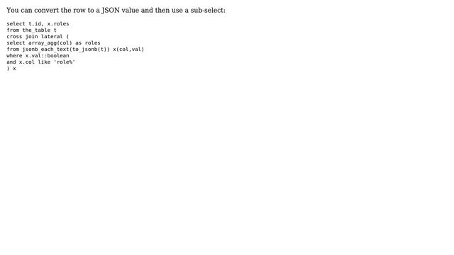 Build array from boolean columns (2 Solutions!!) смотреть онлайн