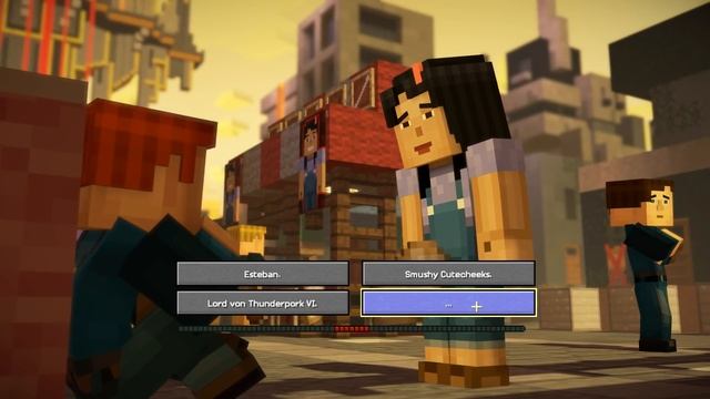 Pork Chops For Everyone - All Dialogues - Minecraft: Story Mode Season 2 Episode 5: Above and Beyon смотреть онлайн
