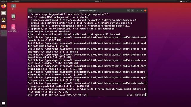 Install .Net Core 6.0 on Ubuntu 20.04 смотреть онлайн
