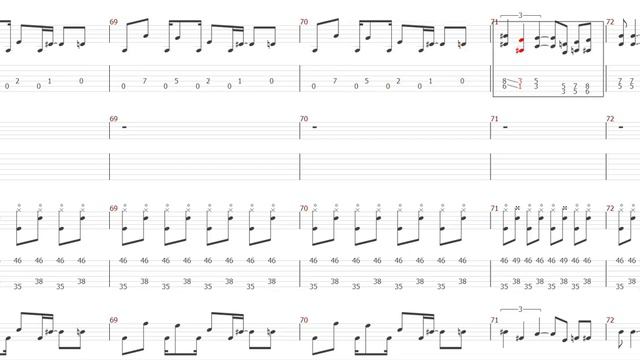 Metallica Metal Militia Tablature For On Screen Guitar смотреть онлайн