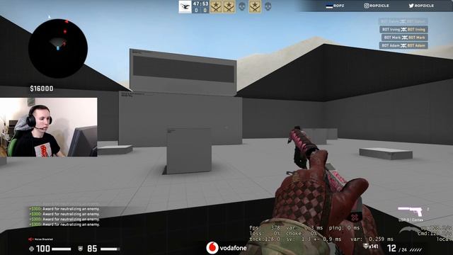 Mouz Ropz Warm Up Reflex Training Map