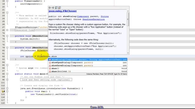 JFileChooser para filtrar archivos pdf, word (Personalizable) смотреть онлайн