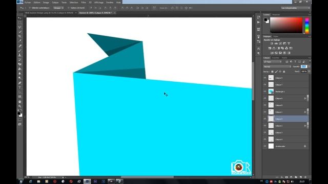 how to make business banner in photoshop CC 2014 смотреть онлайн