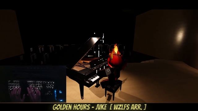 Golden Hours - JVKE | ROBLOX PIANO [ HANDCAM & SHEETS ] смотреть онлайн