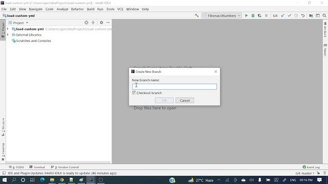 How to create git branch in Intellij Idea | git branch | git checkout смотреть онлайн