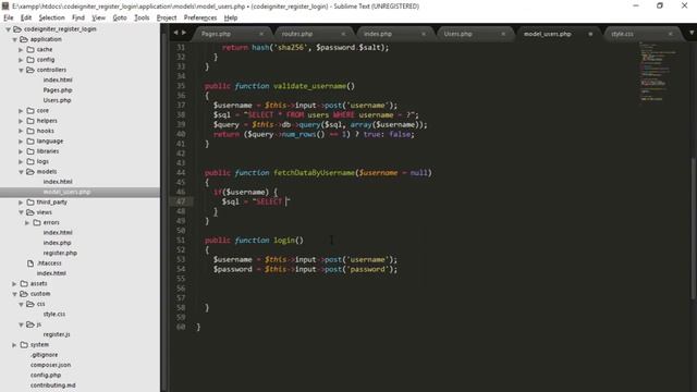 Codeigniter Tutorial - Register & Login with Ajax Part 6 Login (1/2) смотреть онлайн