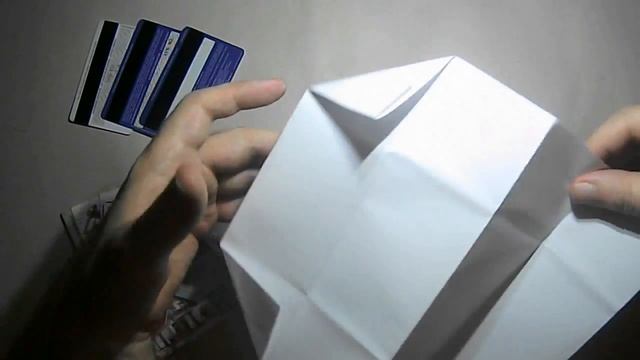How to make a CARDHOLDER out of A4 paper for storing credit cards and business cards смотреть онлайн