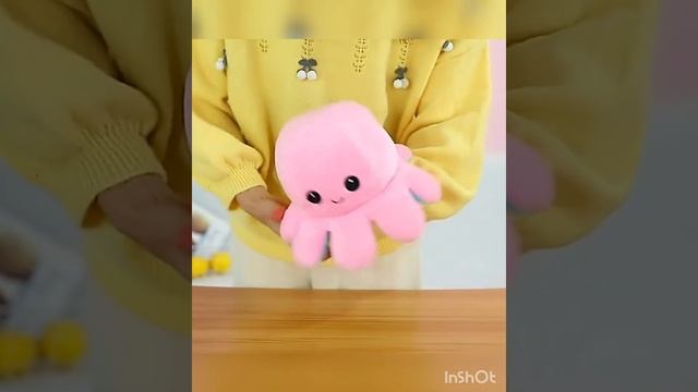 Осьминог-перевертыш - это необычная мягкая игрушка, популярная в соц. сетях. Для подарка/подарок. смотреть онлайн