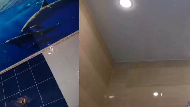 Натяжные потолки для Ванной комнаты