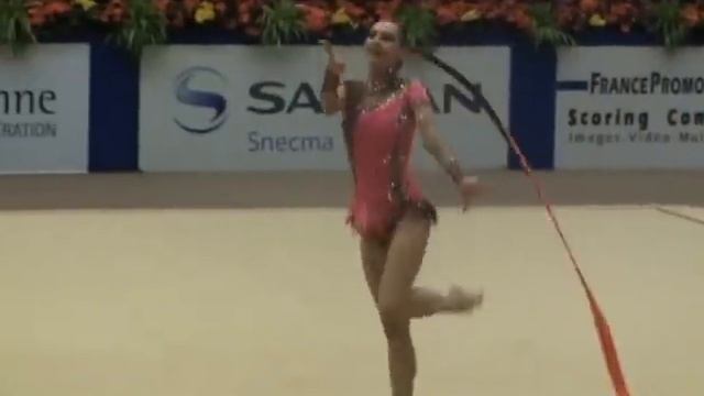 Katsiaryna Halkina Ribbon AA World Cup Corbeil 2013 смотреть онлайн