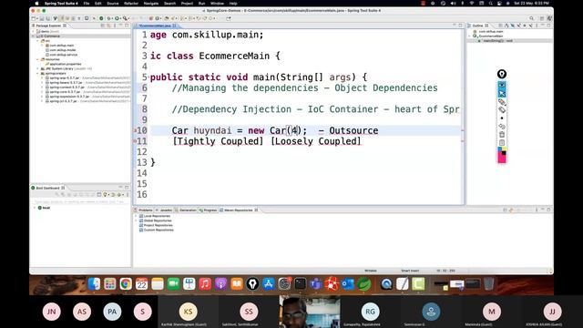 Spring Core JDBC MVC Security Developer Training Day-1 смотреть онлайн