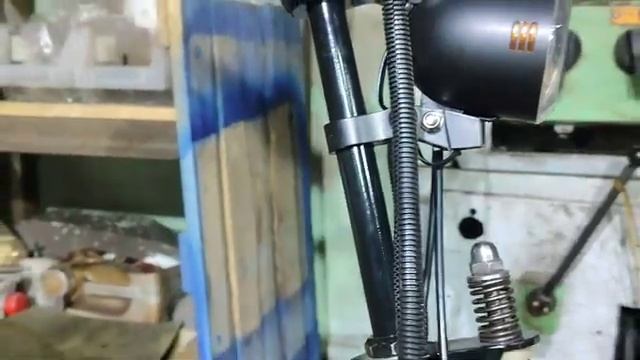 Начал второй электро-самокат и новая фара. смотреть онлайн