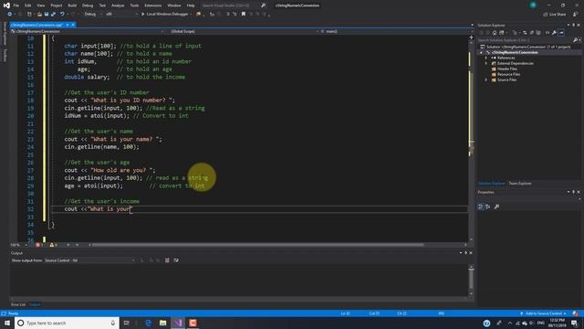 C++ tutorial | C-String Numeric Conversion Functions смотреть онлайн