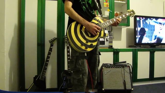 Epiphone LP custom Zakk Wylde смотреть онлайн