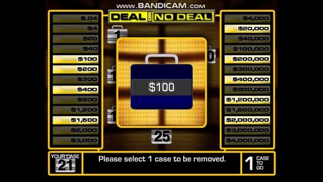Deal or No Deal Online Game #74 - Quadruple Dollar Game (Million Dollar Moment) смотреть онлайн