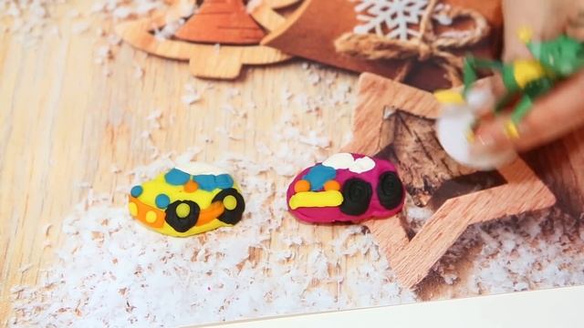 Лепим машинки ? и светофор ? Учимся с Лунтиком ? Новая серия смотреть онлайн