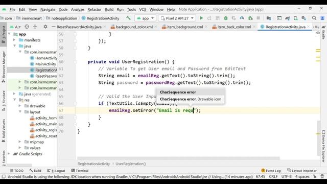 Note Application Design And Registration смотреть онлайн