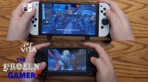 PlayStation Vita OLED vs Nintendo Switch OLED - Final Fantasy X HD Remaster
