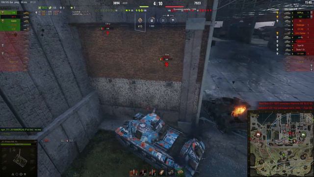 Вот что значит взводная игра на разных классах техники/Советую не моргать/Концовка захватывающая смотреть онлайн