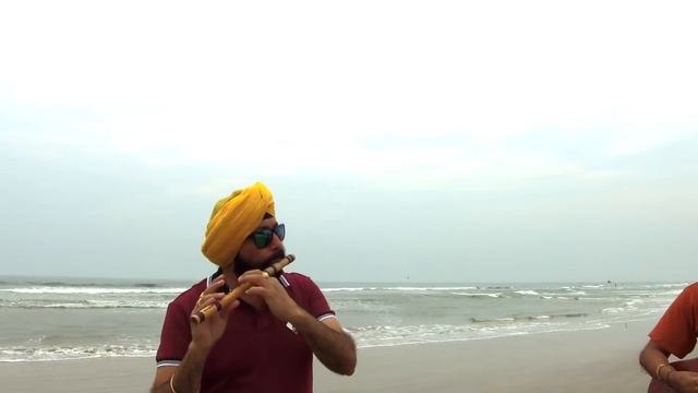 GHOOMER THE FOLK MUSIC OF RAJASTHAN ,VIDEO SHOOT AT GOA ,BALLU FLUTE