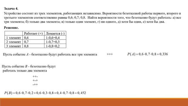 07 Условная вероятность Задачи смотреть онлайн