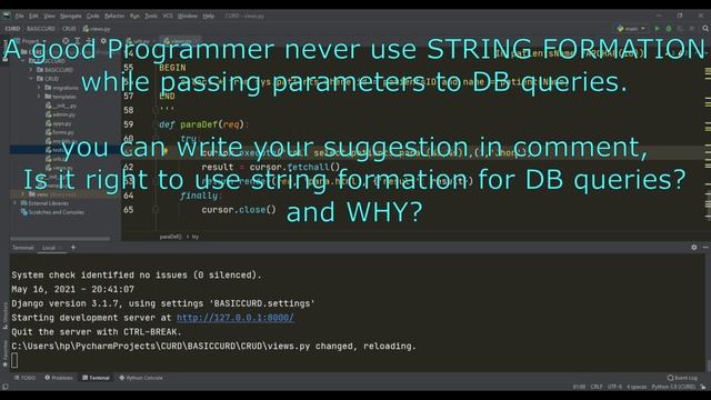 7 How to use parameterized stored procedure in Django? смотреть онлайн