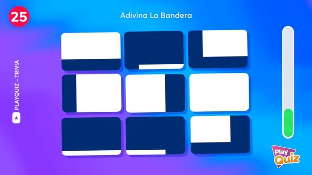 Adivina La Bandera ??? - PlayQuiz Trivia | Geografía - Puzzle смотреть онлайн