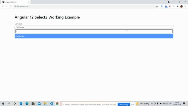 Angular 12 Select2 Working Demo смотреть онлайн