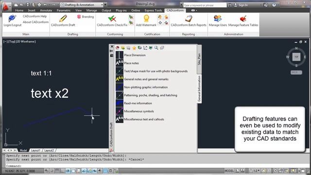 C4A Pt 9. Draft - CADconform for AutoCAD смотреть онлайн