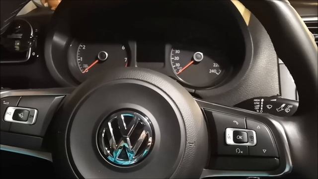 Подсветка ног на Volkswagen Polo Sedan