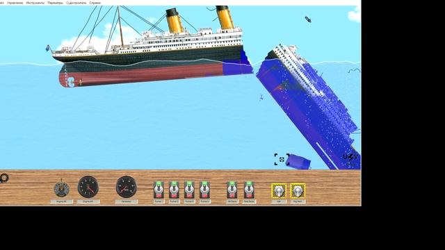 как утонул титаник(моя теория) how the titanic sank(my theory) смотреть онлайн
