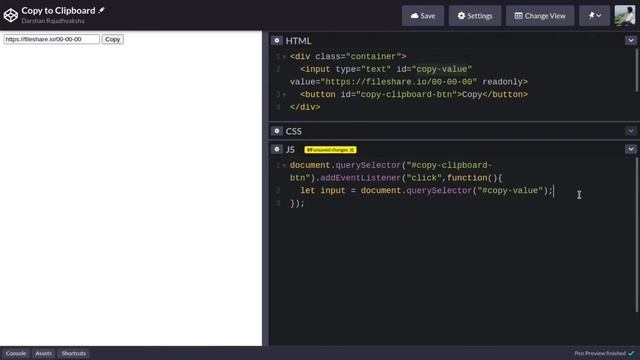 How to Copy Text to Clipboard using JavaScript | Hindi смотреть онлайн