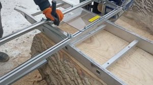 каретка для продольного пиления