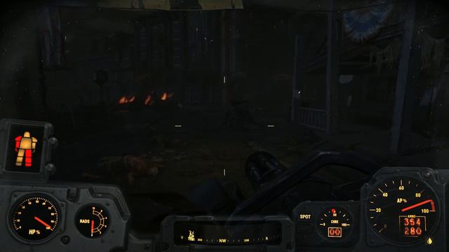Прохождение Fallout 4 на сложности ВЫЖИВАНИЕ №1 Перестрелка в Конкорде смотреть онлайн