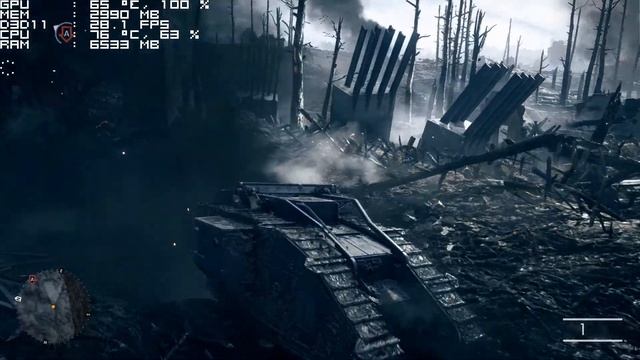Battlefield 1(BENCHMARK TEST 1080p) on MacBook Pro 15' Touch Bar 2017 смотреть онлайн