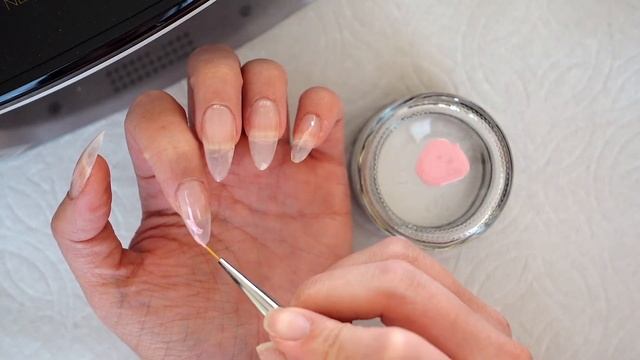 trendy french tip & chrome sparkle gel nail design (using gel-x extensions) ♡ *my birthday nails* смотреть онлайн