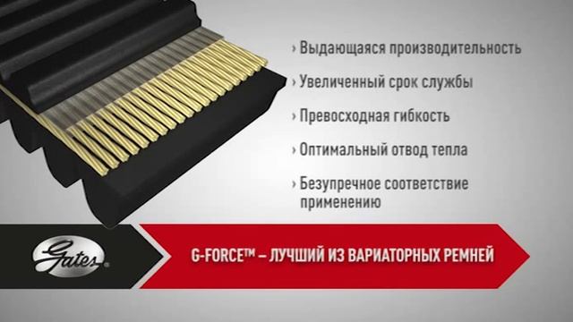 Ремни вариатора G-Force смотреть онлайн
