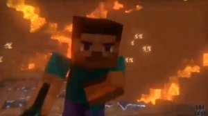 NEFFEX " Haunt " Animation Life :Herobrine vs Steve Minecraft Music video